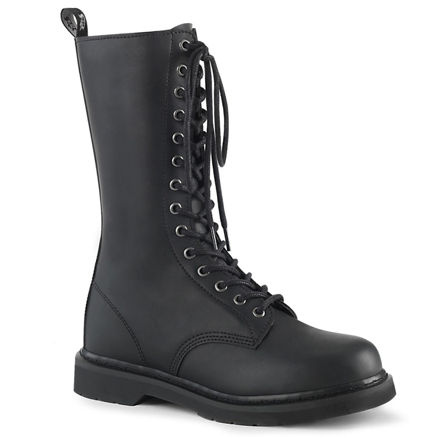 demonia_black_vegan_leather_bolt_300.jpg Demonia Black Vegan Leather Bolt-300 - Image 1