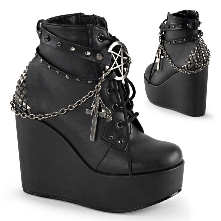 demonia_black_vegan_leather_poison_101.jpg Demonia Black Vegan Leather Poison-101 - Image 1