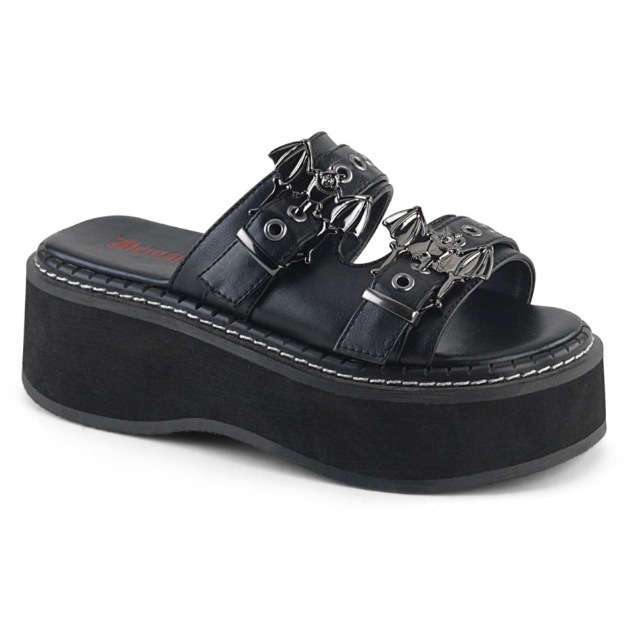 emily_100_demonia_black_vegan_leather.jpg Emily-100 Demonia Black Vegan Leather - Image 1