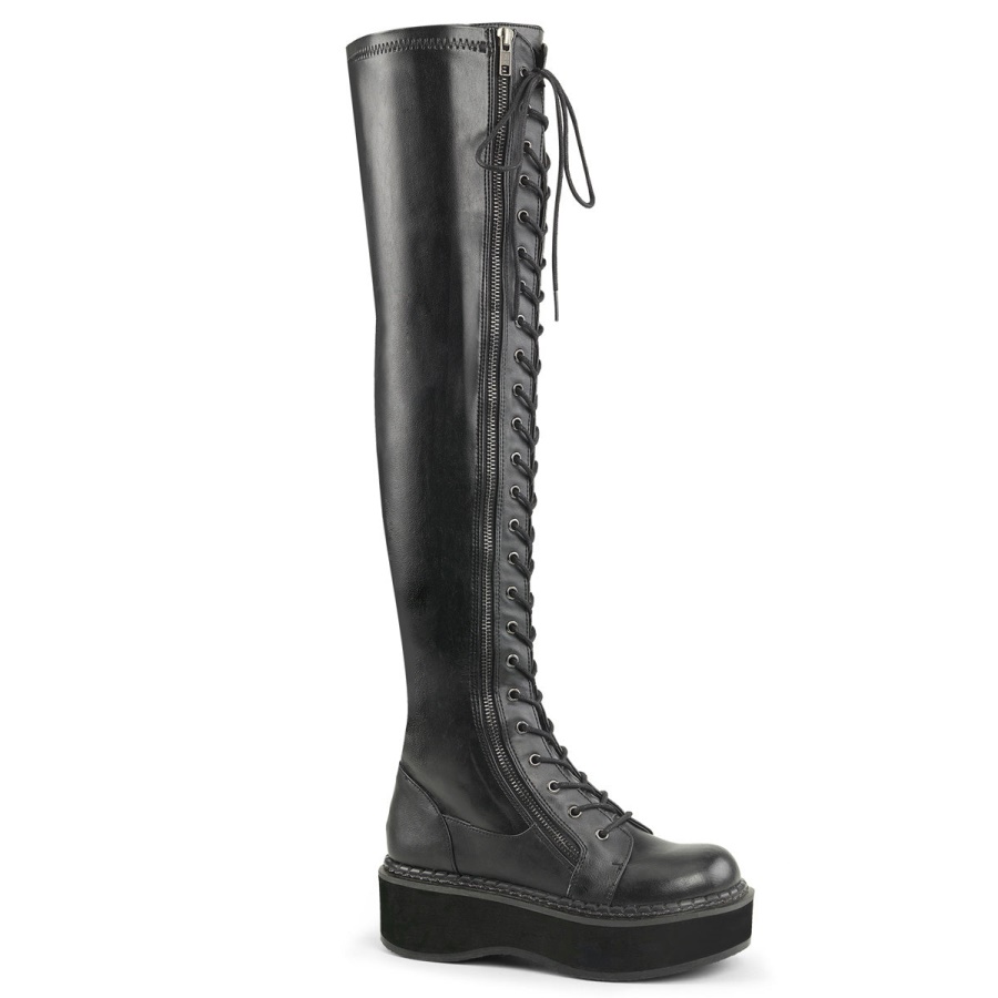 emily_375_demonia_black_str_vegan_leather.jpg Emily-375 Demonia Black Str Vegan Leather - Image 1