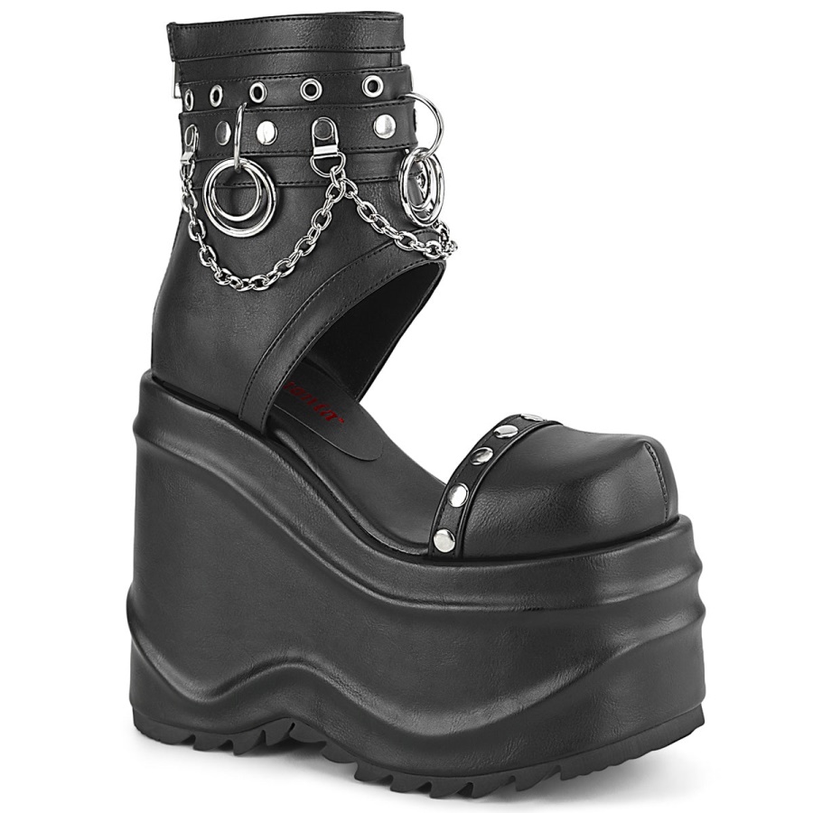 wave_22_black_vegan_leather_demonia.jpg Wave-22 Black Vegan Leather Demonia - Image 1