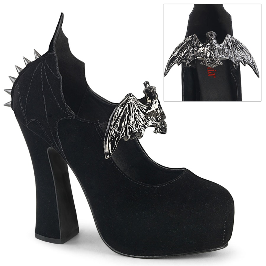 Demon-18 Black Velvet Demonia