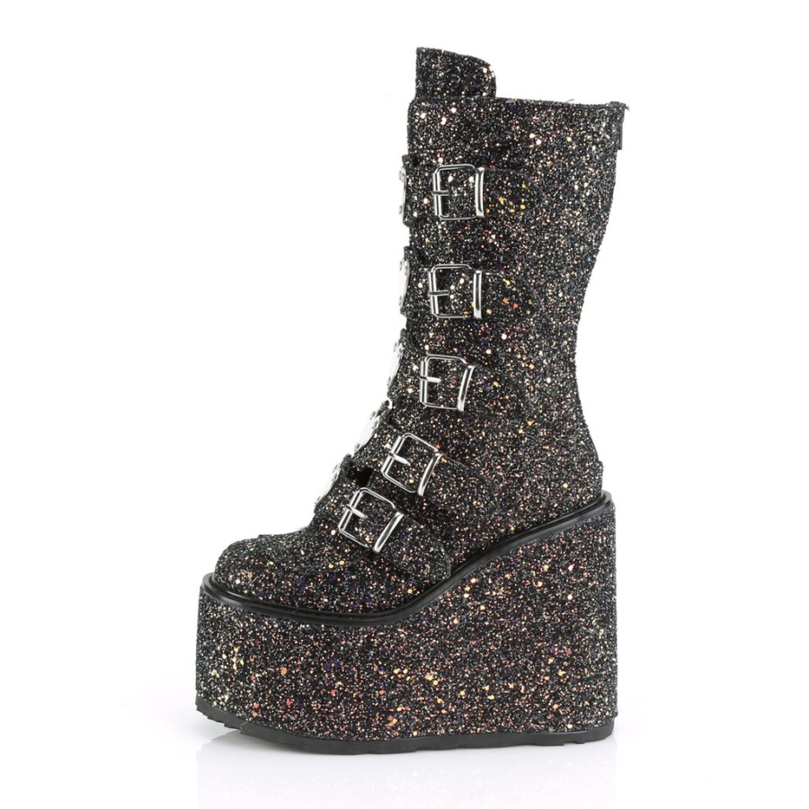 Demonia Black Multi Glitter Swing-230G