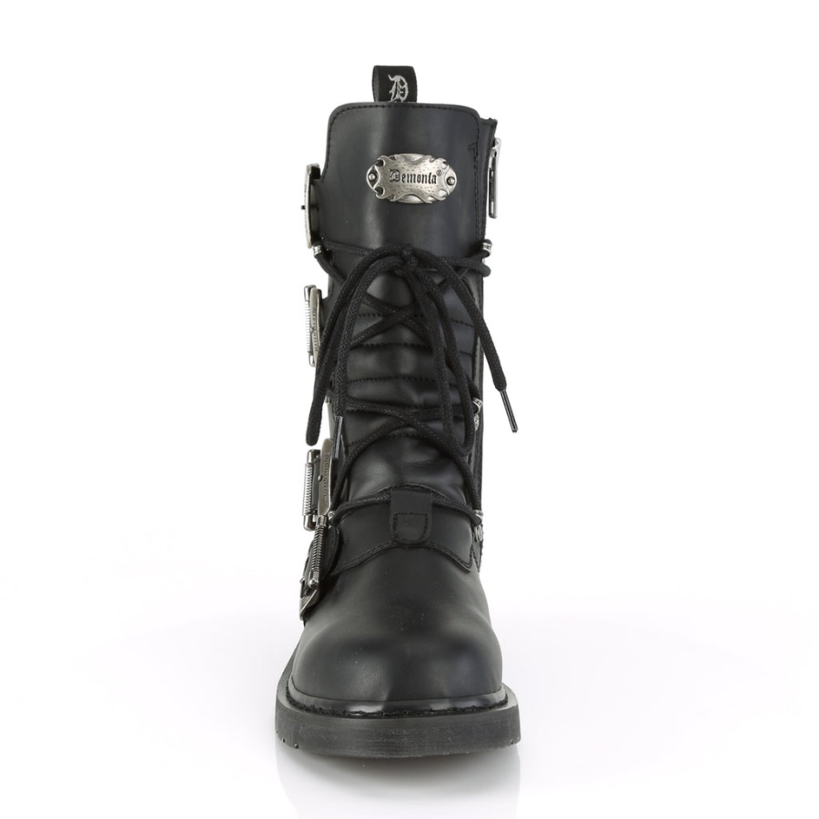 Demonia Black Patent Shaker-23