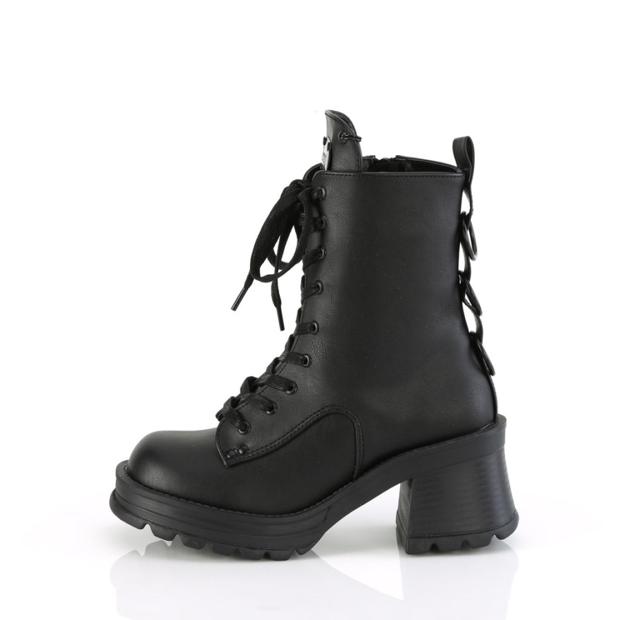 Demonia Black Vegan Leather Funn-29