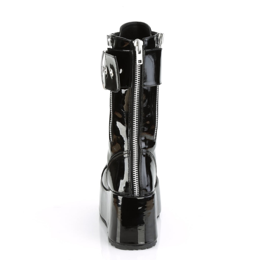 Demonia Black Vegan Leather Shaker-60