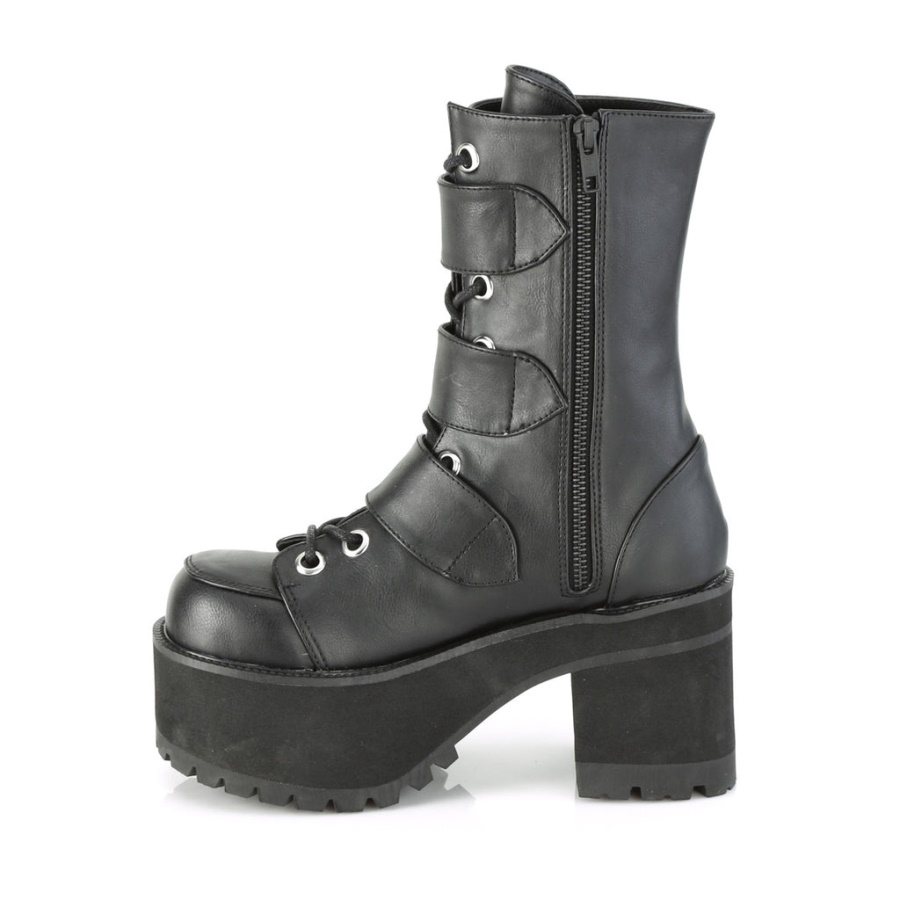 Demonia Black Vegan Leather Warlock-70