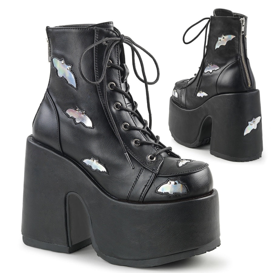 Demonia Rainbow Reflective Slacker-32