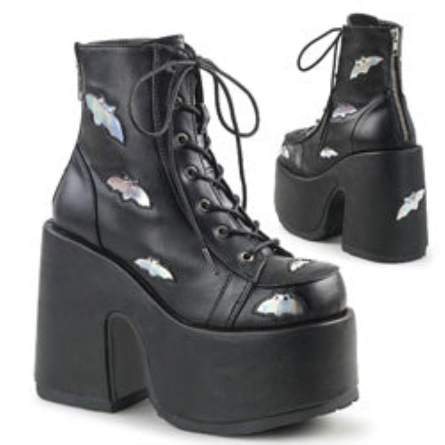 Demonia Rainbow Reflective Slacker-32