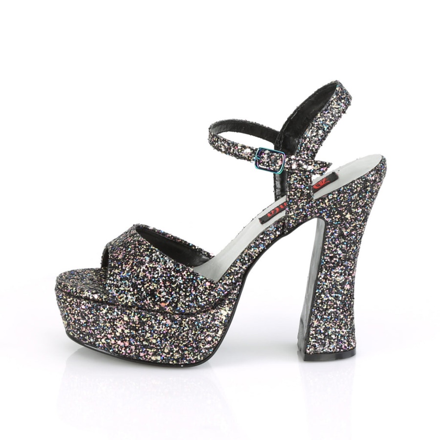 Dolly-09 Demonia Black Multi Glitter