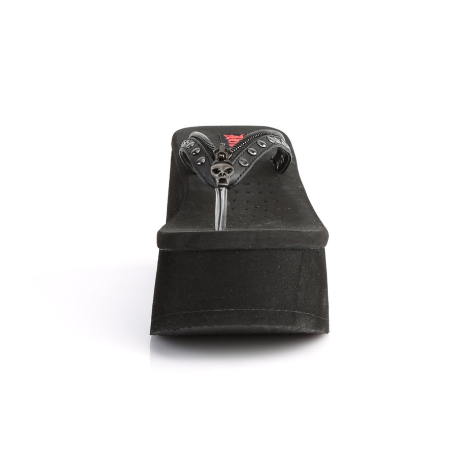 Funn-33 Demonia Black Vegan Leather