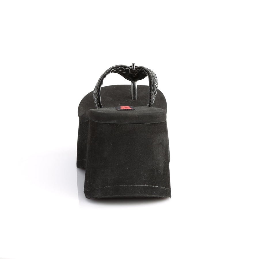 Funn-33 Demonia Black Vegan Leather