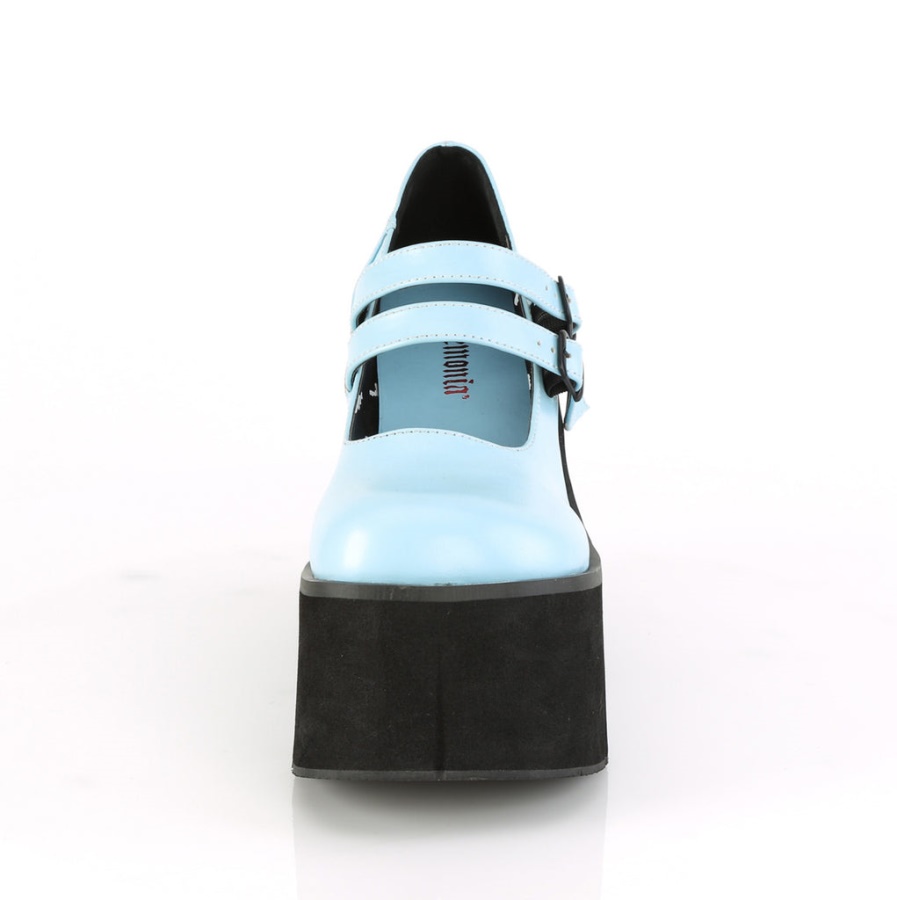 Kera-08 Demonia Baby Blue Vegan Leather