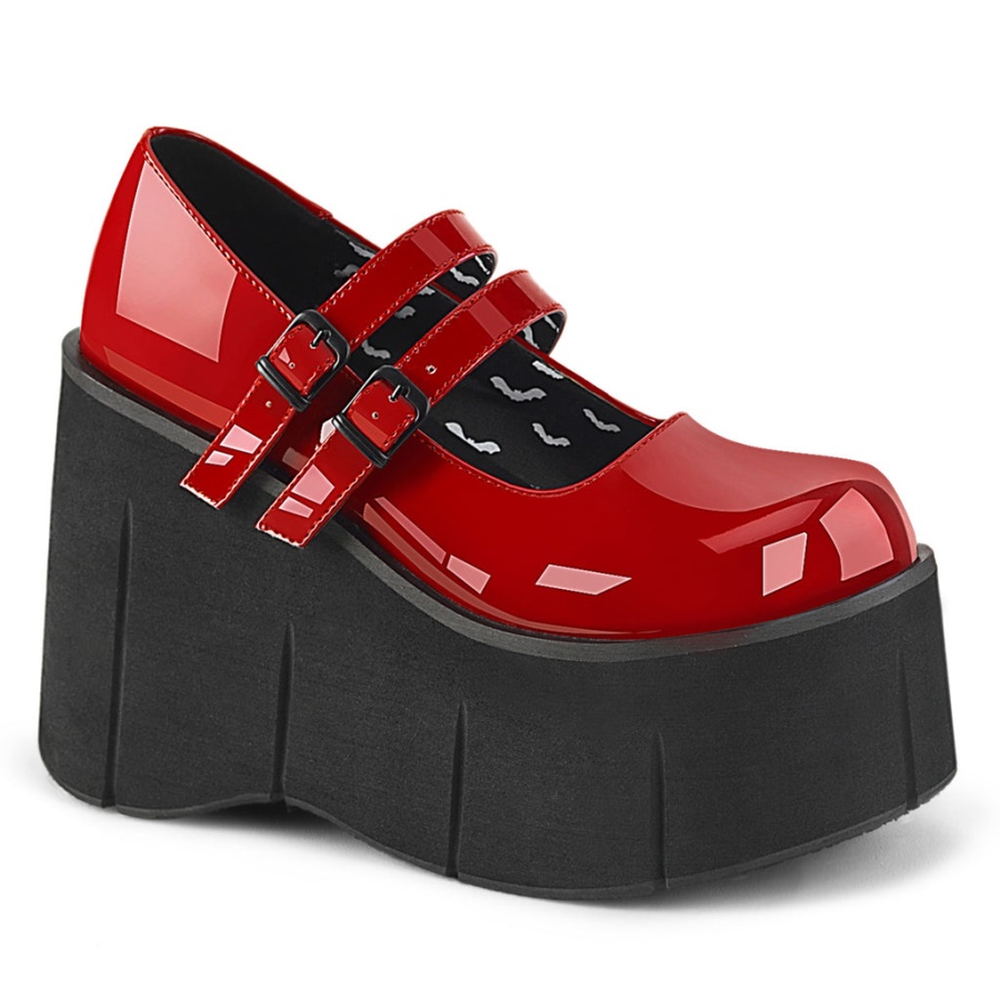 Kera-08 Demonia Red Patent