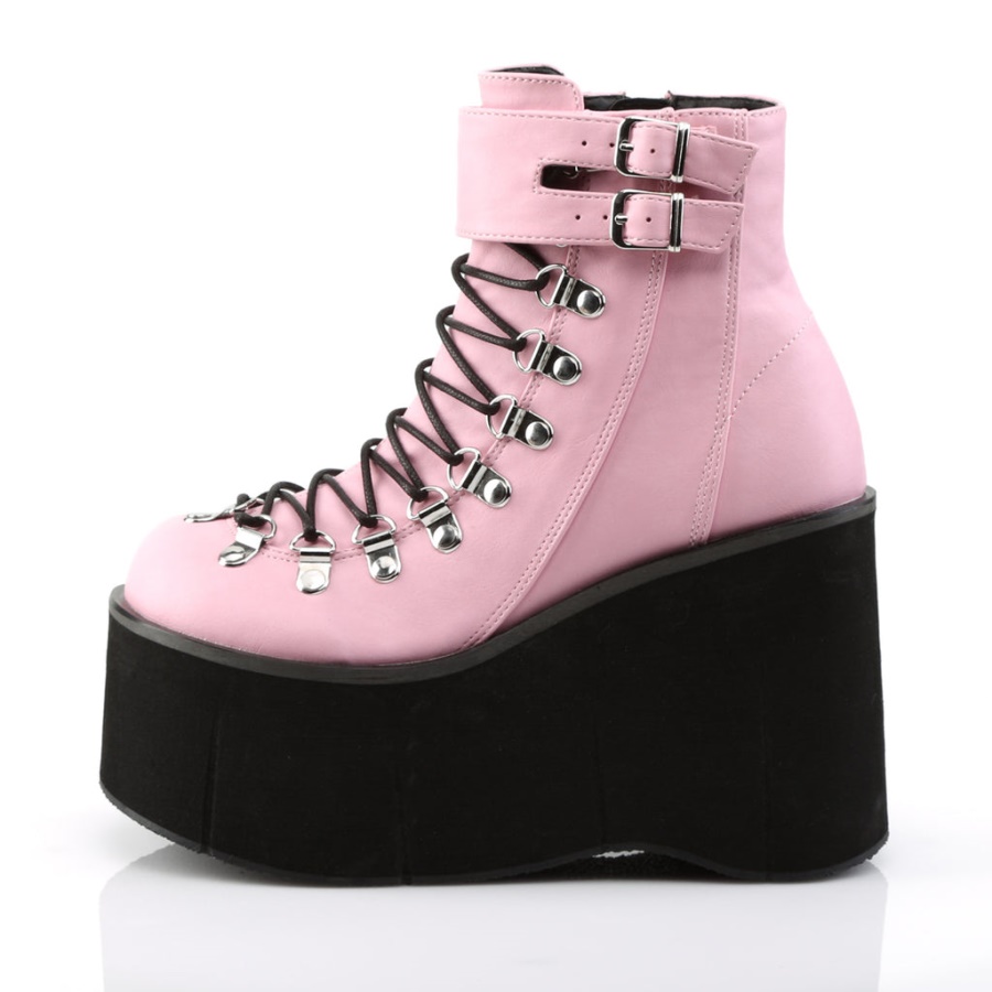 Kera-21 Demonia Baby Pink Vegan Leather