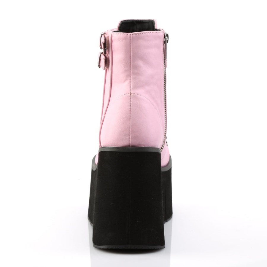 Kera-21 Demonia Baby Pink Vegan Leather