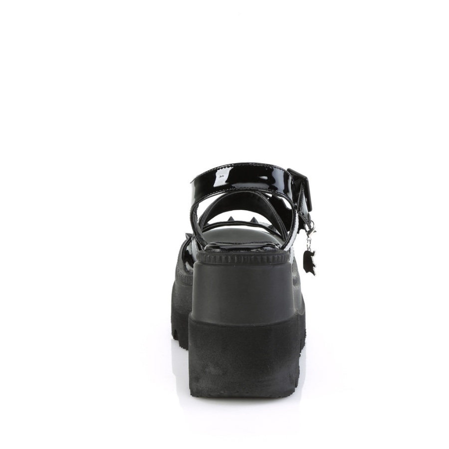Shaker-13 Demonia Black Patent