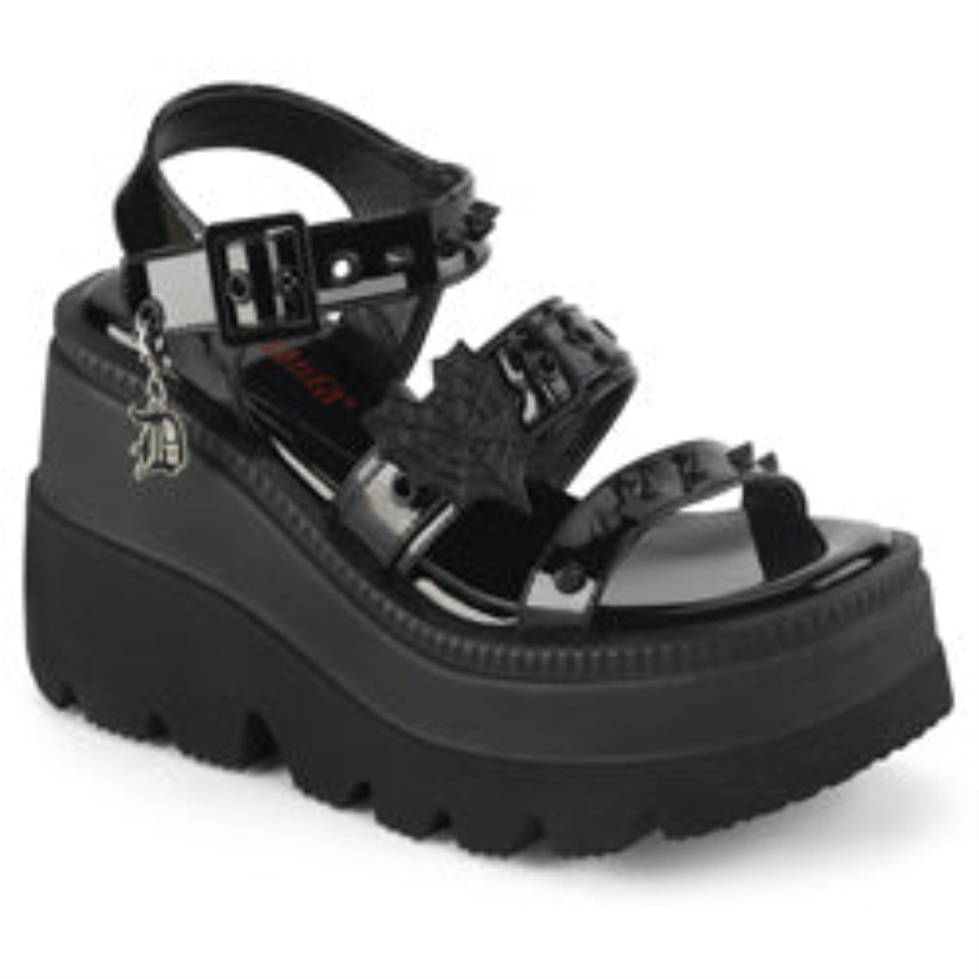 Shaker-13 Demonia Black Patent