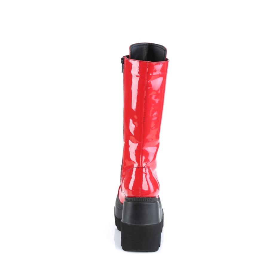 Shaker-72 Demonia Red Patent