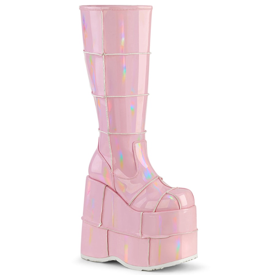 Stack-301 Baby Pink Hologram Demonia