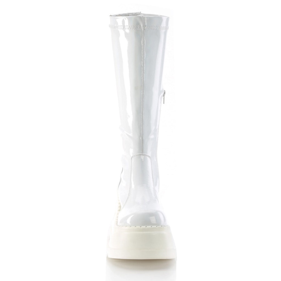 Stomp-200 Demonia White Hologram Stretch Patent