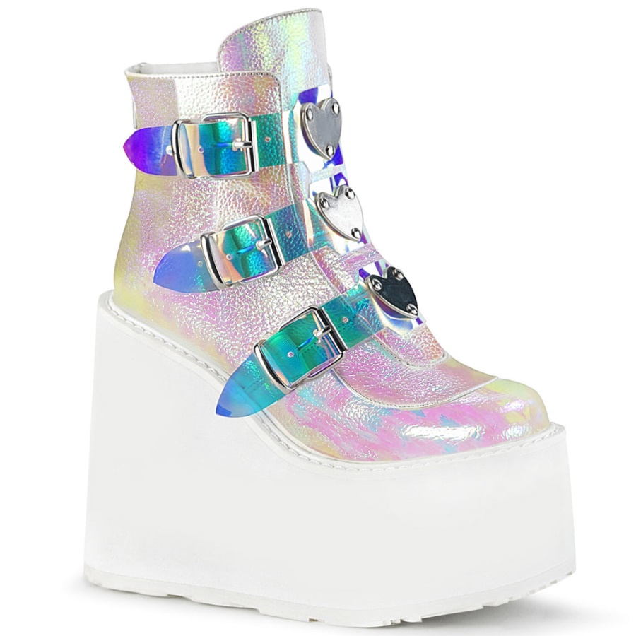 Swing-105 Demonia Pearl Iridescent Vegan Leather