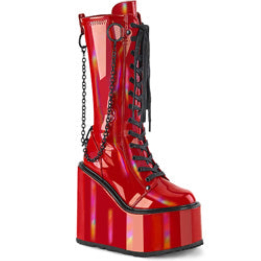 Swing-150 Demonia Red Holographic Stretch Patent