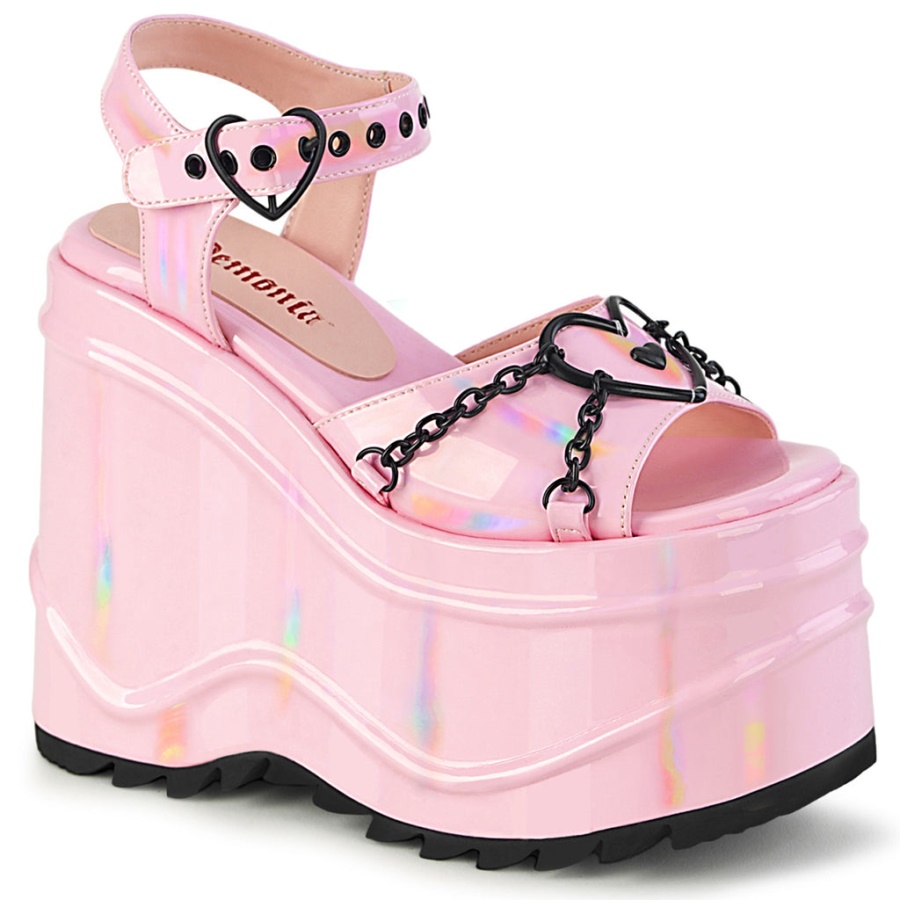 Wave-09 Baby Pink Hologram Demonia