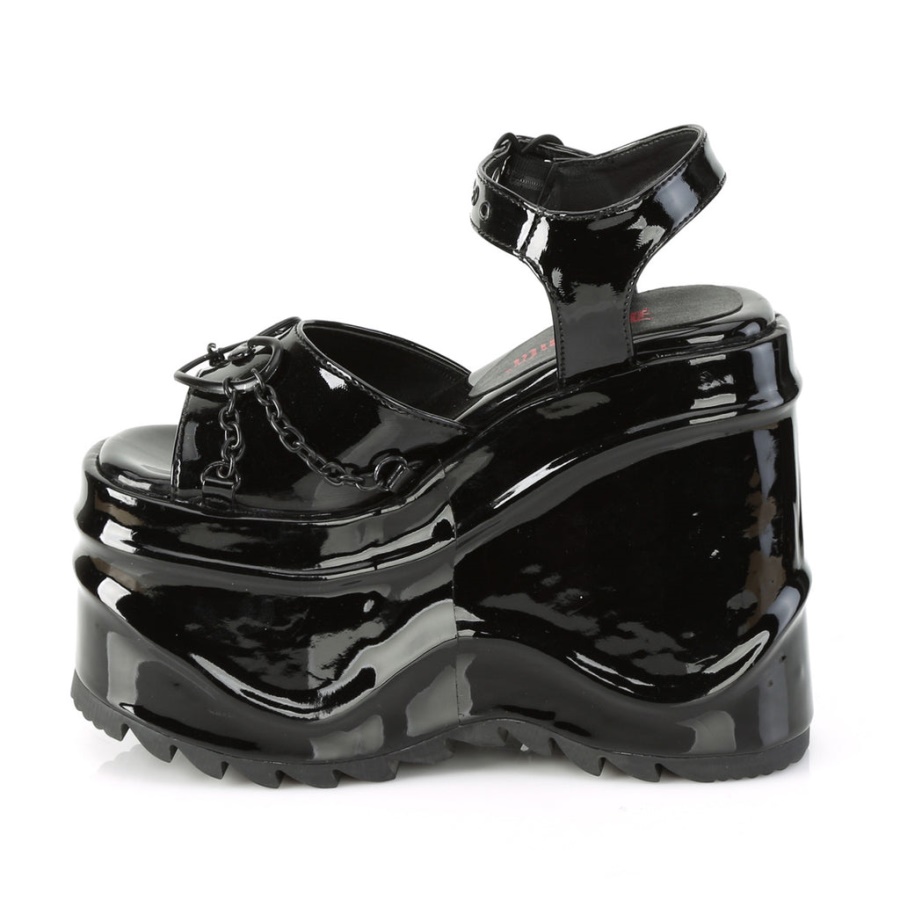 Wave-09 Demonia Black Patent