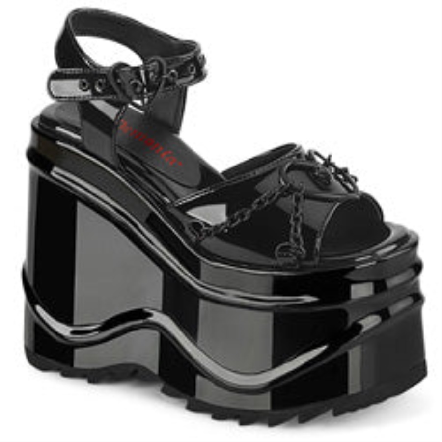 Wave-09 Demonia Black Patent