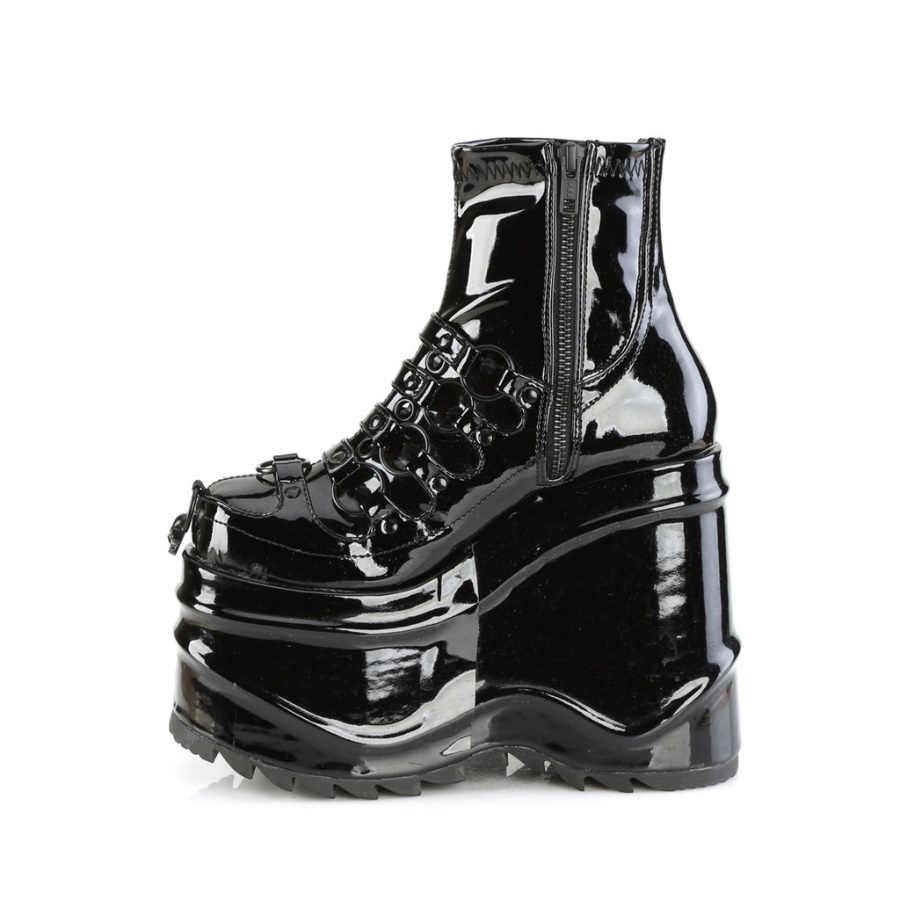 Wave-110 Demonia Black Patent