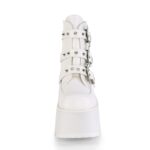 Ashes-55 White Vegan Leather Demonia - Image 3