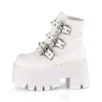 Ashes-55 White Vegan Leather Demonia - Image 4