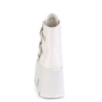 Ashes-55 White Vegan Leather Demonia - Image 5