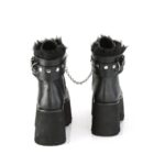 Ashes-57 Demonia Black Vegan Leather - Image 5