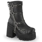 Assault-66 Demonia Black Vegan Leather - Image 2