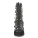 Assault-66 Demonia Black Vegan Leather - Image 3