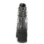 Assault-66 Demonia Black Vegan Leather - Image 5