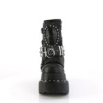 Bear-150 Demonia Black Vegan Leather - Image 3