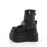 Bear-150 Demonia Black Vegan Leather - Image 4