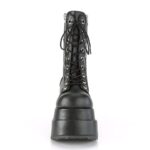 Bear-265 Demonia Black Vegan Leather - Image 3