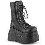 Bear-265 Demonia Black Vegan Leather - Image 6