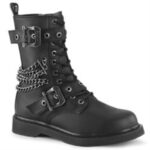 Bolt-250 Black Vegan Leather Demonia - Image 6