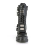 Bolt-345 Black Vegan Leather Demonia - Image 3