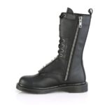 Bolt-345 Black Vegan Leather Demonia - Image 4