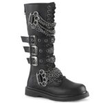Bolt-450 Black Vegan Leather Demonia - Image 2