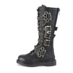 Bolt-450 Black Vegan Leather Demonia - Image 4
