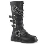 Bolt-450 Black Vegan Leather Demonia - Image 6