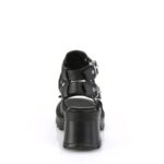 Bratty-07 Black Vegan Leather Demonia - Image 5