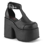 Camel-103 Black Vegan Leather Demonia - Image 6